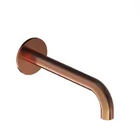 Hotbath Cobber CB095 uitloop 18cm geborsteld koper PVD