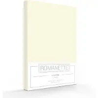 Romanette Kussenslopen Ivoor (Katoen) (set van 2)