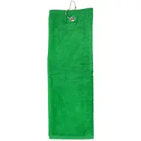 The One Towelling Golf Handdoek Groen - Set van 5