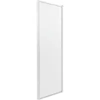 Kerra Zoom zijwand 80x190cm chroom