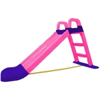 Jamara Funny Glijbaan Meisjes 145 X 59 X 79 Cm Roze/paars
