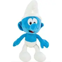 De Smurfen Stoere Smurfen knuffel - 30 cm