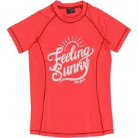 Protest BENTA JR rashguard short sleeve UV-shirt meisjes Roze 128