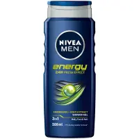 Nivea 3x Douchegel Energy 500 Ml