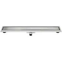 Guido Gusto RVS Douchegoot compleet met flens 50x7x6,7cm Tegelrooster