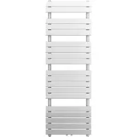 Guido Gusto Designradiator Ella 180x60cm glans wit 1100W midden aansluiting
