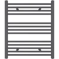 Guido Gusto Designradiator Sofia 70x60cm mat grijs 330W zij aansluiting