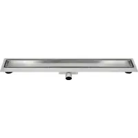 Guido Gusto RVS Douchegoot compleet met flens 90x7x6,7cm Tegelrooster