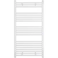 Guido Gusto Designradiator Sofia 115x60cm mat wit 536W zij aansluiting