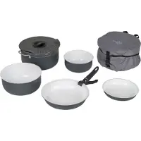 Bo Camp Camping Pannenset Keramisch 7-delig