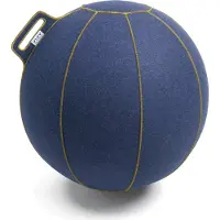 Vluv BOL VELT Zitbal - Jeans-Melange/Goud / 60-65 cm