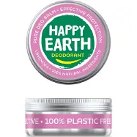 Happy Earth 48x 100% Natuurlijke Deodorant Balm Lavender 45 Gr