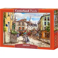 Castorland Mont Marc Sacre Coeur – Puzzel – 3.000 stukjes – Satijnen afwerking – Perfecte pasvorm – Europese kwaliteit
