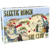 Tactic Spellen van Toen: Sleetje Rijden / Ski Club – Bordspel – Familiespel – Vanaf 4 jaar – 2-6 spelers