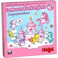 Haba - Stapelspel Eenhoorn Flonkerglans Stapelwolken
