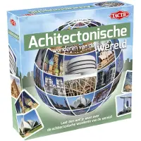 Tactic Architectonische wonderen van de Wereld – Kaartspel – Quizspel – Iconische Bouwwerken en Wereldarchitectuur – Kennis en Ontdekking – Van de Wereld Serie – 2 of Meer Spelers – Vanaf 12 Jaar