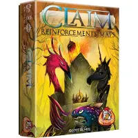 White goblin games - Claim Reinforcements: Maps - Kaartspel - 2 spelers - Tactisch kaartspel - Vanaf 10 jaar - Kaartspel met unieke facties
