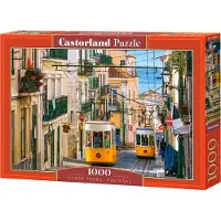 Castorland Lisbon Trams, Portugal Puzzel (1000 stukjes)