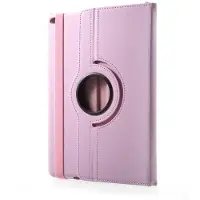 Peachy Bescherming 360 draai kunstleer hoes flip - iPad 2017 2018 - Roze