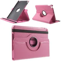 Peachy Roze lederen iPad mini 4 & iPad mini 5 (2019) draaibare case hoes cover
