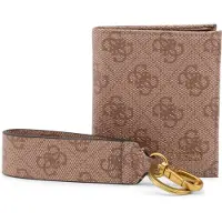 GUESS Vezzola Heren Billfold Portemonnee Kunstleer - bruin