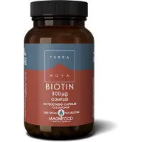 Terranova Biotin 300 mcg complex (50 capsules)