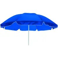Sunflower Strandparasol - inclusief draagtas - blauw - Ø145 cm - in hoogte verstelbaar
