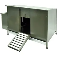 Vadigran 12657 Kippenhok Gegalvaniseerd Fontana Groen 131 x 70 x 72 cm