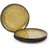 Serax Pure by Pascale Naessens bord S groen Ø20,5 cm - Set van 4 borden