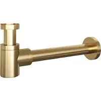 Brauer Gold Edition fontein sifon geborsteld messing PVD