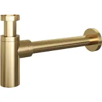 Brauer Design sifon goud geborsteld PVD