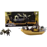 Johntoy Army forces speelset - doos 26020 - 2 assorti - afmetingen 33x16x11 cm