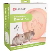 Flamingo Knaagdierspeelgoed loopwiel Danco