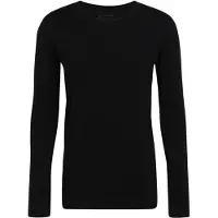 Schiesser 95/5 Sportshirt/Thermische shirt - 000 Black - maat L (L) - Heren Volwassenen - Katoen/elastaan- 173812-000-L