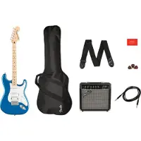 Squier Affinity Stratocaster HSS Pakket Lake Placid Blue