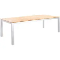 Yoi Tuintafel Arashi White Teak 220 x 100 cm