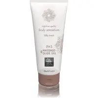 Hot Massage- & Glide Gel 2 in 1 - Silky touch - Transparant