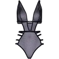 Leg avenue - Visnet body met bandjes en g-string