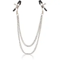 Cal Exotics - Tiered Nipple Clamps - Bondage / SM Nipple clamps Metaal