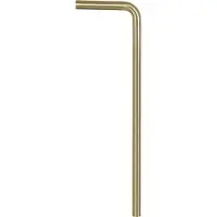 Differnz Vloerbuis Ø32mm 75x22cm Mat Goud
