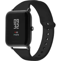 IMoshion Siliconen bandje voor de Amazfit GTS / BIP - Zwart