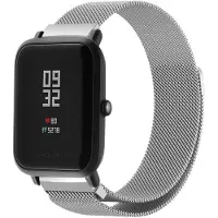 IMoshion Milanees Watch bandje voor de Amazfit GTS / BIP - Zilver