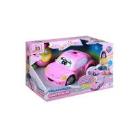 BB Junior RC afstandsbediening auto voor de allerkleinsten - BB JUNIOR - Roze infrarood kever