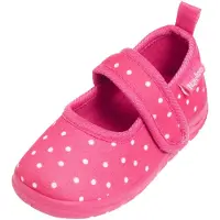 Playshoes Huisschoenen pink / wit