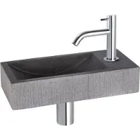 Differnz Fonteinset Mix&match Set Ribble Gebogen Chroom
