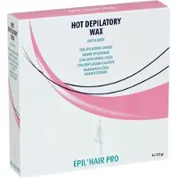 Sibel Hot Depilatory Wax Face And Body - Art P000277 125 g 4 stk.