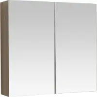 Differnz 36.026.27 Reno Spiegelkast FSC - 75 x 70 x 18 cm - Eiken