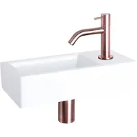 Differnz Fonteinset Mix&match Ravo Keramiek Gebogen Rood Koper