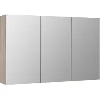 Differnz 36.026.30 Reno Spiegelkast FSC - 120 x 70 x 18 cm - Eiken