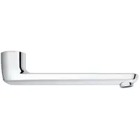 GROHE gietijzeren uitloop, model 13380, lengte 177 mm, chroom, 1 stuk.
